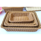 Rectangular Wicker Storage Box