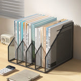 Steel Mesh Desktop File Organizer