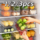 Stackable Refrigerator Organizer Bins
