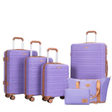 Hardshell Carry-On Luggage 6-Piece Set