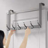 Aluminum Over Door Clothes Hanger