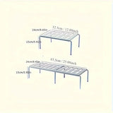 Expandable Plastic Shoe Rack
