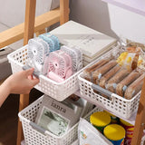 Stackable Plastic Storage Basket