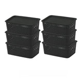 Plastic With/No Lid Storage Organizer Boxes