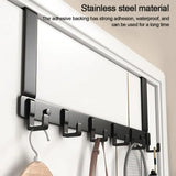 No Drill Over Door Clothes Hanger