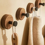 Walnut Sticky Coat & Towel Hook