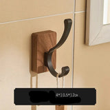 Walnut Sticky Coat & Towel Hook