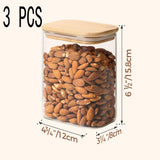 Rectangle Glass Storage Containers with Lids