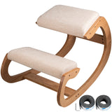 Cushioned Wood Rocking Chair