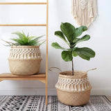 Large Wicker Flower Basket
