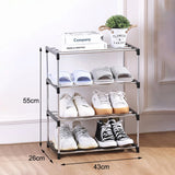 Modern Multi-Tier Shoe Organizer Rack