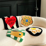 Playful Thickened Flocking Mats