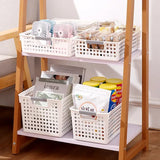 Stackable Plastic Storage Basket