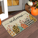 Halloween Autumn Welcome Mat