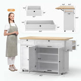 Kitchen Island Rolling Trolley