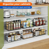 12 Pack Wire Storage Baskets