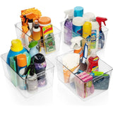4-Pack Plastic Storage Containers