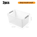 Stackable Plastic Storage Basket