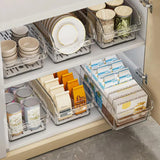 Clear Refrigerator Organizer Bins