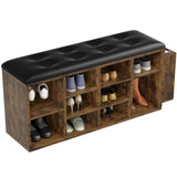 10 Cubbies Shoe Storage Bench