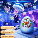 Egg Shape Night Light Projector