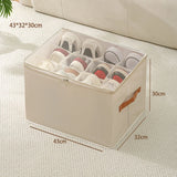 Foldable Grid Shoe Storage Box