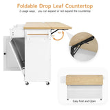 Kitchen Island Rolling Trolley