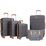 Hardshell Carry-On Luggage 6-Piece Set