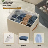 Foldable Grid Shoe Storage Box