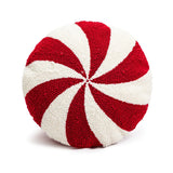 Christmas Candy Cane Throw Pillow