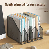 Steel Mesh Desktop File Organizer