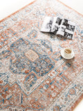 Bohemian Vintage Floral Area Rug