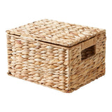 Natural Hyacinth Basket with Lid