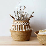 Large Wicker Flower Basket