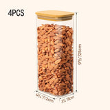 Rectangle Glass Storage Containers with Lids