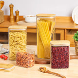 Rectangle Glass Storage Containers with Lids
