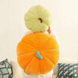 Pumpkin-Shaped Pillow Cushion