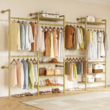 Expandable Industrial Pipe Closet Rack