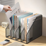 Steel Mesh Desktop File Organizer