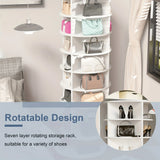 360° Spinning Shoe Rack Tower