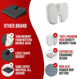 SeatMate Memory Foam Back Cushion