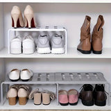 Expandable Plastic Shoe Rack