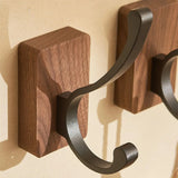 Walnut Sticky Coat & Towel Hook