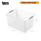 Stackable Plastic Storage Basket