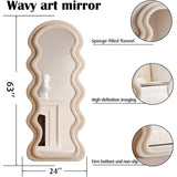 Wavy Full Length Mirror