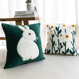 Nordic Embroidered Cushion Cover