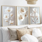 Serenity Floral Print Wall Art