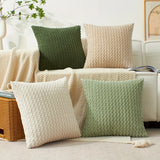Boho Striped Pillow Covers