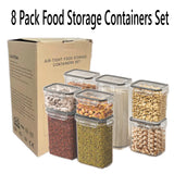 Rectangle Glass Storage Containers with Lids