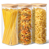 Rectangle Glass Storage Containers with Lids